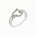 Strieborný prsteň SDP-549