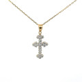 Zlatý prívesok krížik PK-34