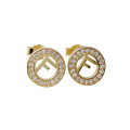 Zlaté náušnice NN-110