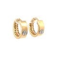 Zlaté náušnice kruhy NK-394