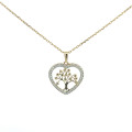 Zlatý prívesok srdiečko P-565 Zlatý prívesok srdiečko P-565