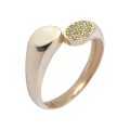 Zlatý prsteň DP-0187