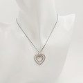 Strieborný prívesok srdce PS-410 Strieborný prívesok srdce PS-410