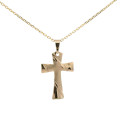 Zlatý prívesok krížik PK-340