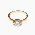 Zlatý dámsky prsteň DP-970