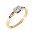 Dámsky zlatý prsteň DP-1287 Dámsky zlatý prsteň DP-1287