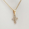 Zlatý prívesok krížik PK-275