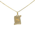 Zlatý prívesok písmeno S P-175