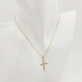 Zlatý prívesok krížik PK-343 Zlatý prívesok krížik PK-343