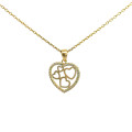 Zlatý prívesok srdiečko P-604 Zlatý prívesok srdiečko P-604