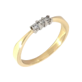 Dámsky zlatý prsteň DP-1277
