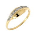 Dámsky zlatý prsteň DP-1331