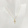 Zlatý prívesok krížik PK-342
