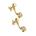 Zlaté dámske náušnice NN-28