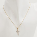 Zlatý prívesok krížik PK-306