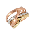 Dámsky zlatý prsteň DP-2404