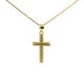 Zlatý prívesok krížik PK-445