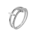 Strieborný prsteň SDP-830