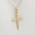 Zlatý prívesok krížik PK-167 Zlatý prívesok krížik PK-167