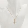Zlatý prívesok krížik PK-321 Zlatý prívesok krížik PK-321