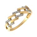 Dámsky zlatý prsteň DP-1334