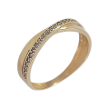 Zlatý prsteň DP-041