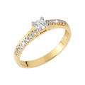 Zlatý dámsky prsteň DP-832