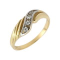 Dámsky zlatý prsteň DP-228