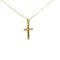 Zlatý prívesok krížik PK-425