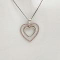 Strieborný prívesok srdce PS-410 Strieborný prívesok srdce PS-410