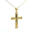 Zlatý prívesok krížik PK-418