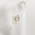 Zlaté náušnice kruhy NK-388