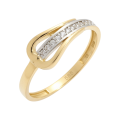 Dámsky zlatý prsteň DP-2488