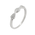 Strieborný prsteň SDP-993