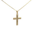 Zlatý prívesok krížik PK-400 Zlatý prívesok krížik PK-400