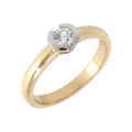 Dámsky zlatý prsteň DP-1285