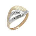 Dámsky zlatý prsteň DP-2428