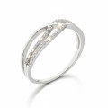 Strieborný prsteň SDP-352