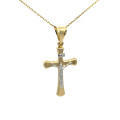 Zlatý prívesok krížik PK-397