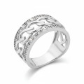 Strieborný prsteň SDP-258