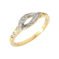 Dámsky zlatý prsteň DP-180