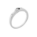 Strieborný prsteň SDP-883