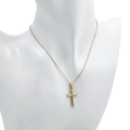 Zlatý prívesok krížik PK-425