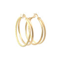 Zlaté náušnice kruhy NK-395 Zlaté náušnice kruhy NK-395