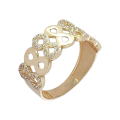 Dámsky zlatý prsteň DP-034