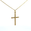 Zlatý prívesok krížik PK-408 Zlatý prívesok krížik PK-408