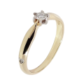 Briliantový prsteň 16 DTC/V55