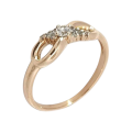 Dámsky zlatý prsteň DP-1291