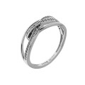 Strieborný prsteň SDP-850