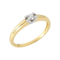 Dámsky zlatý prsteň DP-145